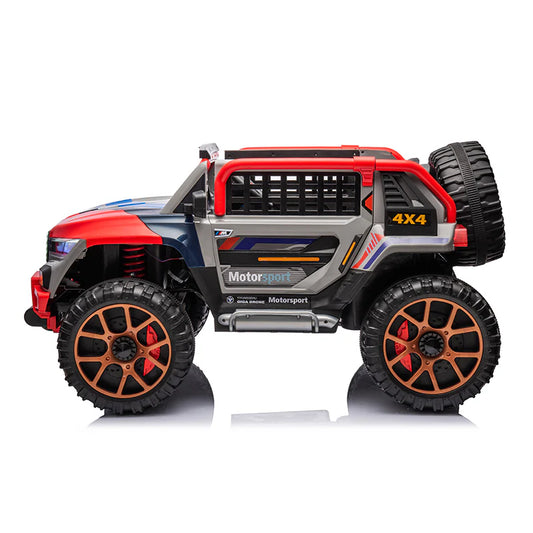 2025 Dual Seater Bmw Suv Kids Jeep | 4 Motor 12V Battery | Ride On Car