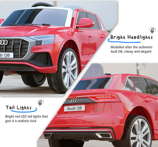 Formula Fun AUDI Q8 TOY CAR (Red), 3Y+