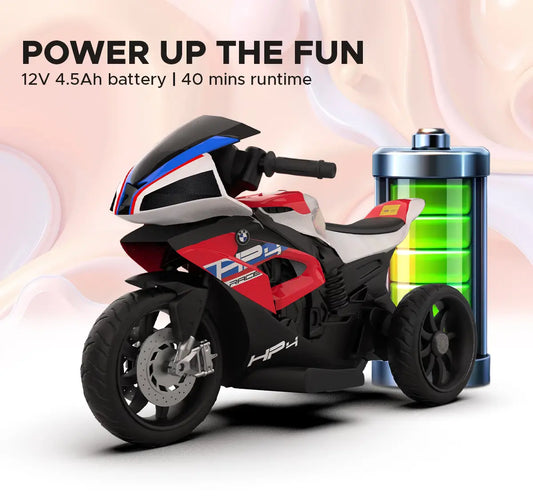 Formula Fun BMW HP4 Ride-On Bike, Red, 3Y+