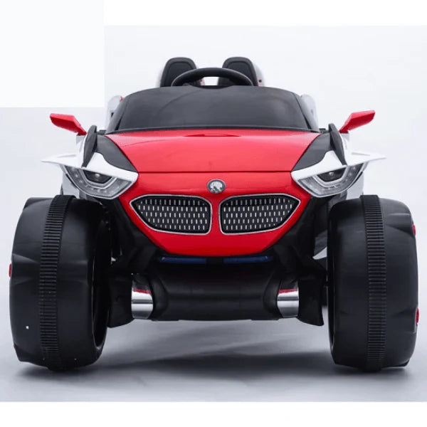 4x4 Big Wheels Electric Jeep In Blue And Red | Ride On Jeep