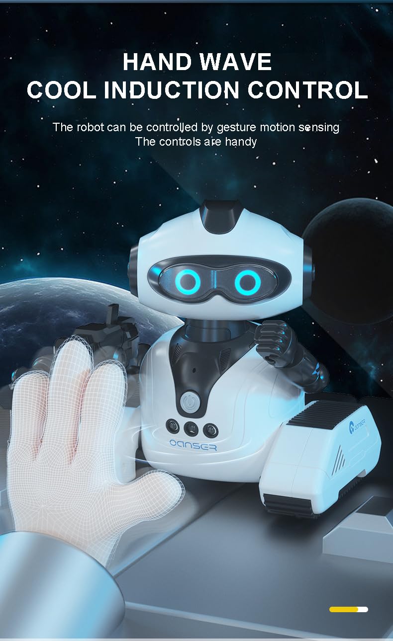 Gadgets' Kids Programmable Gesture Sensing RC Toy Robots: The Future of Play and Learning