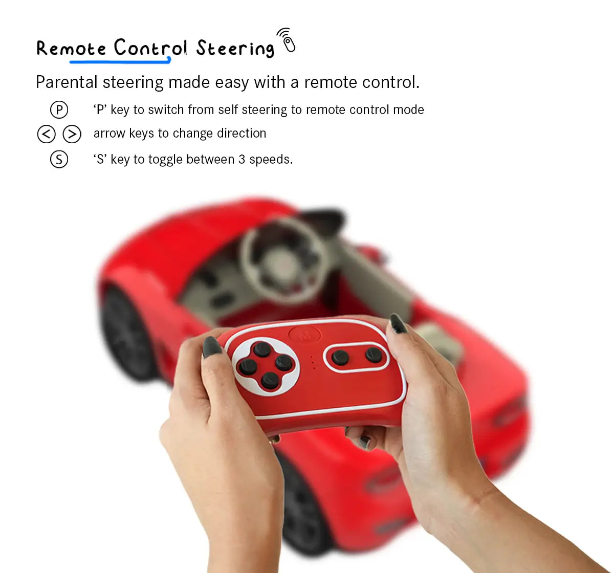 Formula Fun BENTLEY EXP12 TOY CAR (Red), 3Y+