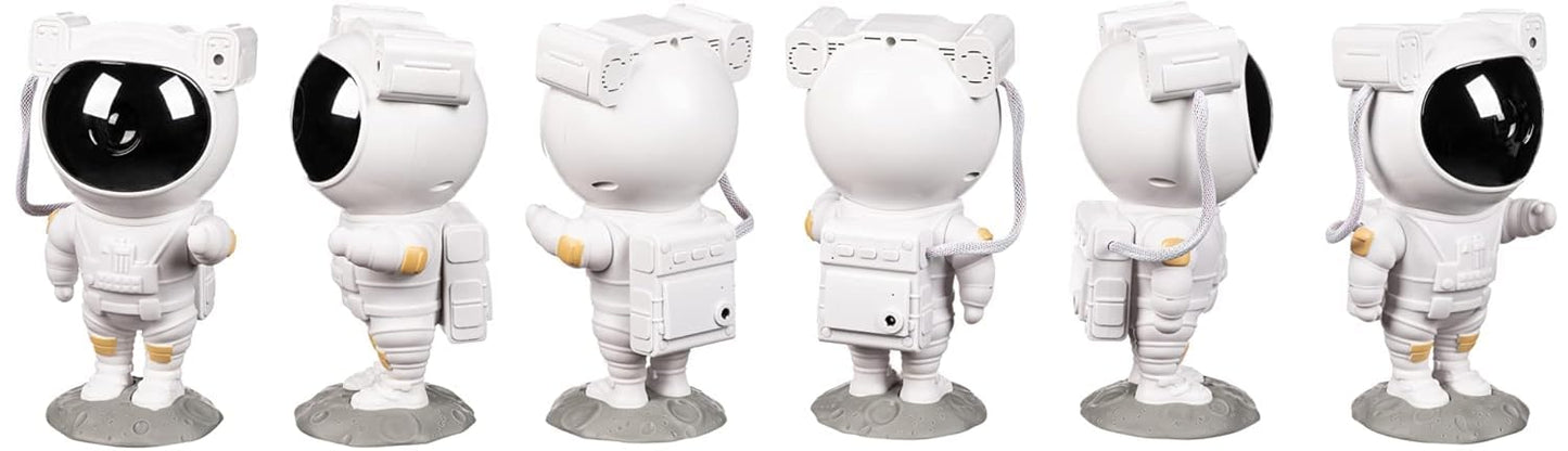 Astronaut Galaxy Projector Night Light – 360° Rotating Nebula Star Projector with Remote Control, Timer & Adjustable Head – LED Space Lamp for Kids’ Bedroom, Gaming Room, Home & Party Décor