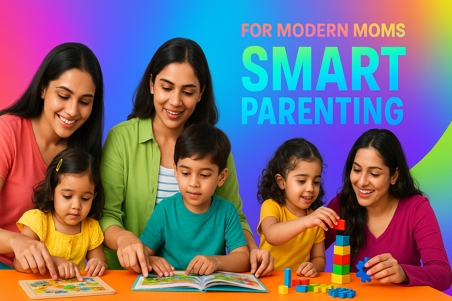 Gen-Z style banner for modern mothers