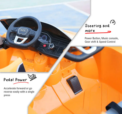 Formula Fun AUDI Q8 TOY CAR (Orange), 3Y+