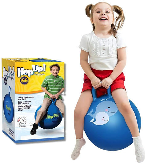 Sit And Bounce Rubber Hop Ball Jumping&Bouncing Ball For Boys Girls Toys|Indoor&Outdoor|Best Gift Balls For Kids -Big(Size 56Cm / 22 Inch,Multicolour)