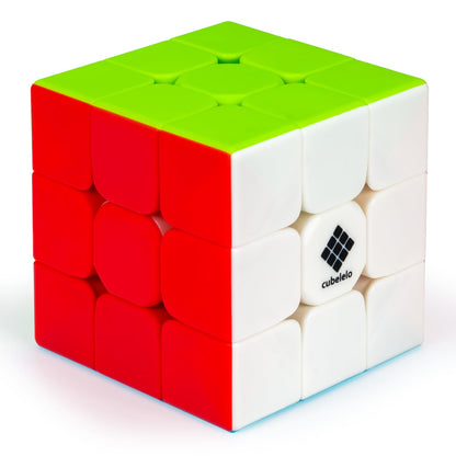 Drift Warrior 3x3 Stickerless Cube | Beginner Speedcube for Kids Boys Girls Above 3 4 5 6 Years Old & Above | Magic Puzzle Toy | Durable & Smooth Cube with Anti-Pop Design 3