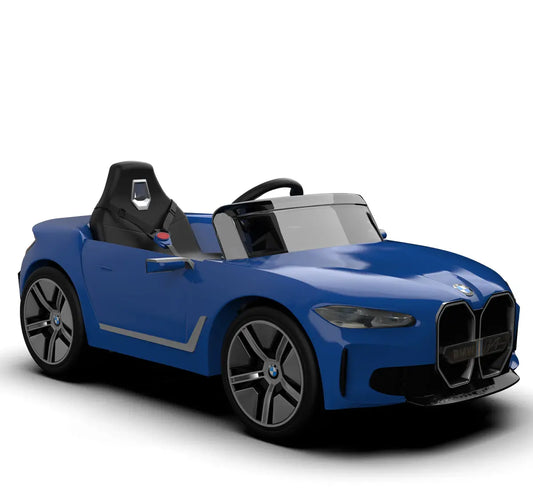 Formula Fun BMW i4 Ride-On Car, Blue, 3Y+