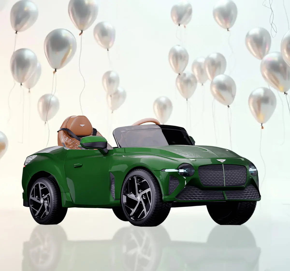 Formula Fun BENTLEY BACALAR TOY CAR (Green), 3Y+