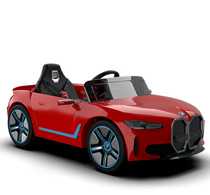 Formula Fun BMW i4 Ride-On Car, Red, 3Y+