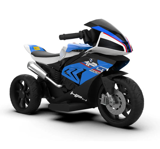 Formula Fun BMW HP4 Ride-On Bike, Blue, 3Y+