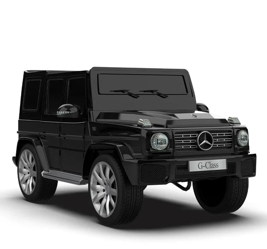 Fun Mercedes Benz G-Wagon Ride-On Car, Black, 3Y+
