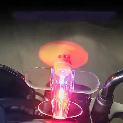 Wind energy luminous aircraft toy LED lights, car decorations, electric bikes, motorcycles