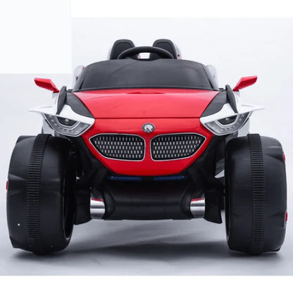 4x4 Big Wheels Electric Jeep In Blue And Red | Ride On Jeep