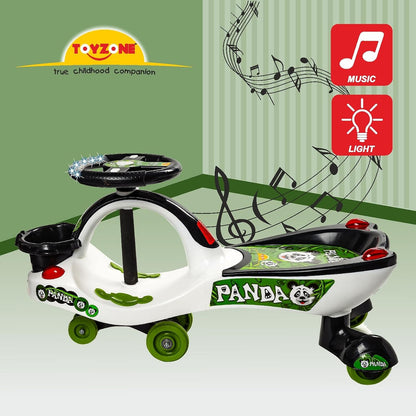 Plastic Eco Panda Magic Car, Pack Of 1, White