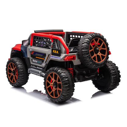 2025 Dual Seater Bmw Suv Kids Jeep | 4 Motor 12V Battery | Ride On Car
