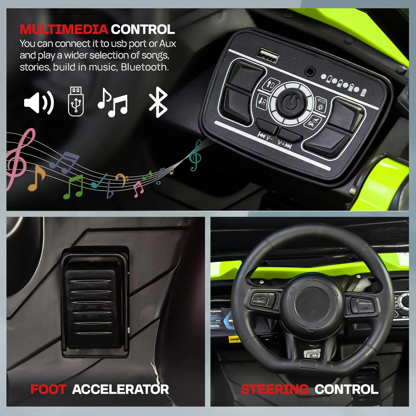 Ride On Car | Rechargeable Battery Operated Jeep for Kids