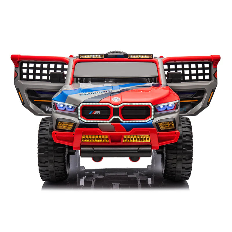 2025 Dual Seater Bmw Suv Kids Jeep | 4 Motor 12V Battery | Ride On Car