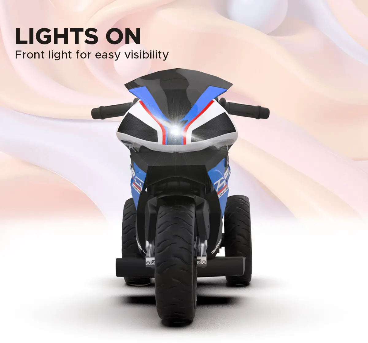 Formula Fun BMW HP4 Ride-On Bike, Blue, 3Y+
