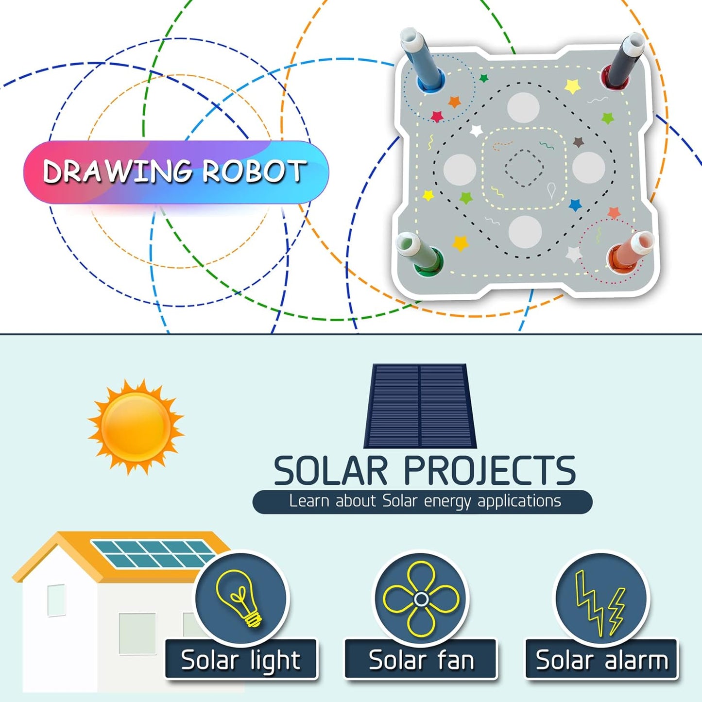 140 Experiments Science Projects DIY Gadgets Toy Educational Learning Kit - 140 Items in 1 Kit - Solar Energy, Steam Activities, Smart Gift for Boys & Girls