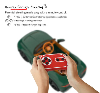 Formula Fun BENTLEY BACALAR TOY CAR (Green), 3Y+