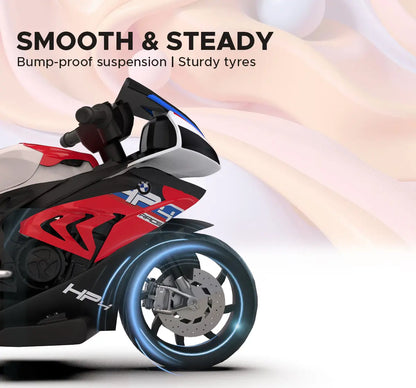 Formula Fun BMW HP4 Ride-On Bike, Red, 3Y+