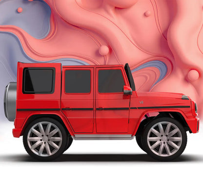 Formula Fun Mercedes Benz G-Wagon Ride-On Car, Red, 3Y+