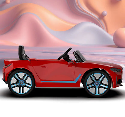 Formula Fun BMW i4 Ride-On Car, Red, 3Y+