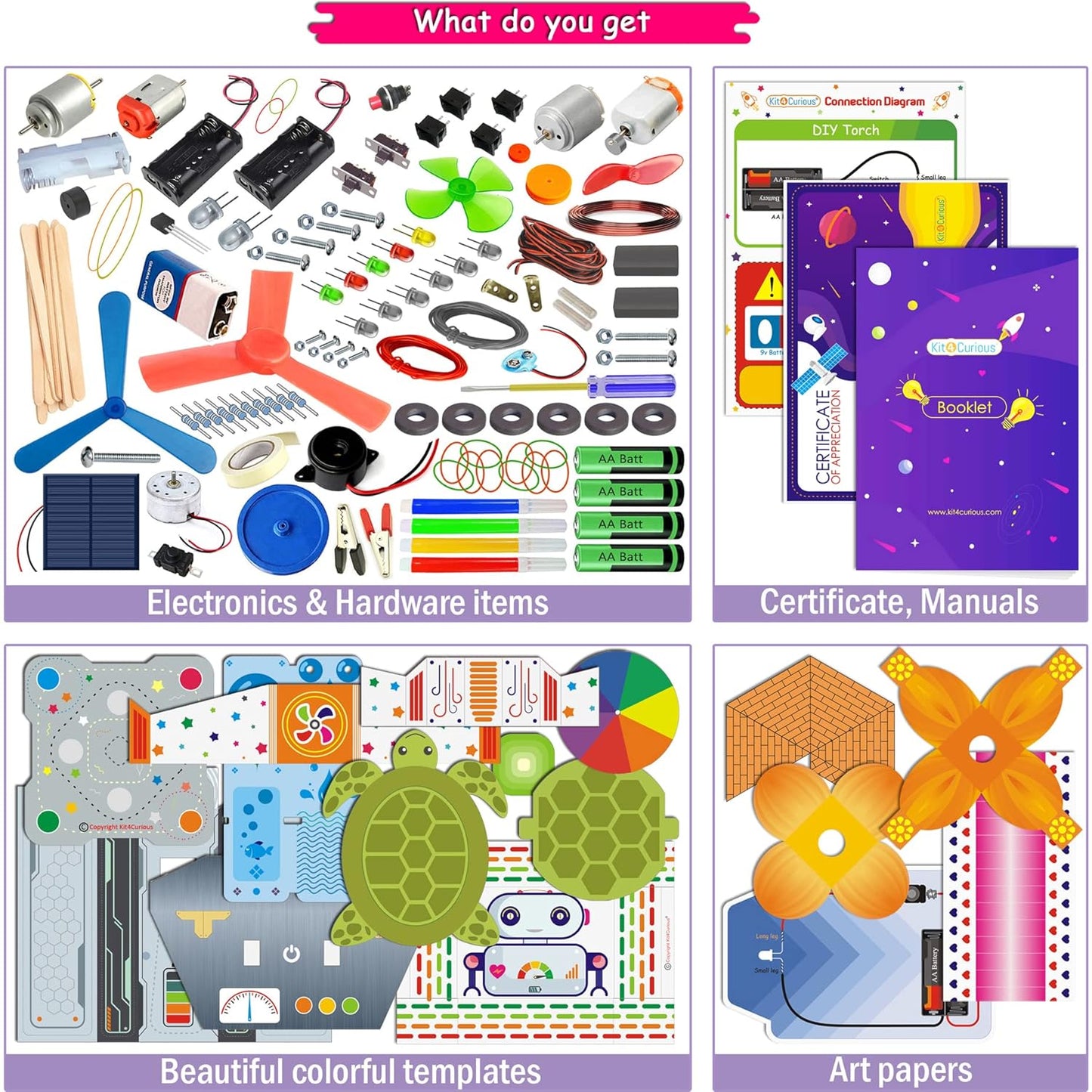 140 Experiments Science Projects DIY Gadgets Toy Educational Learning Kit - 140 Items in 1 Kit - Solar Energy, Steam Activities, Smart Gift for Boys & Girls