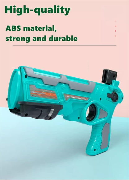 Toy Airplane, Pistol Shooting Game Toy Gun Air Battle Glider Airplane Launcher Toy for Kids Outdoor Sport Aircraft All Occasions Exciting and Fun Gift for Boys and Girls