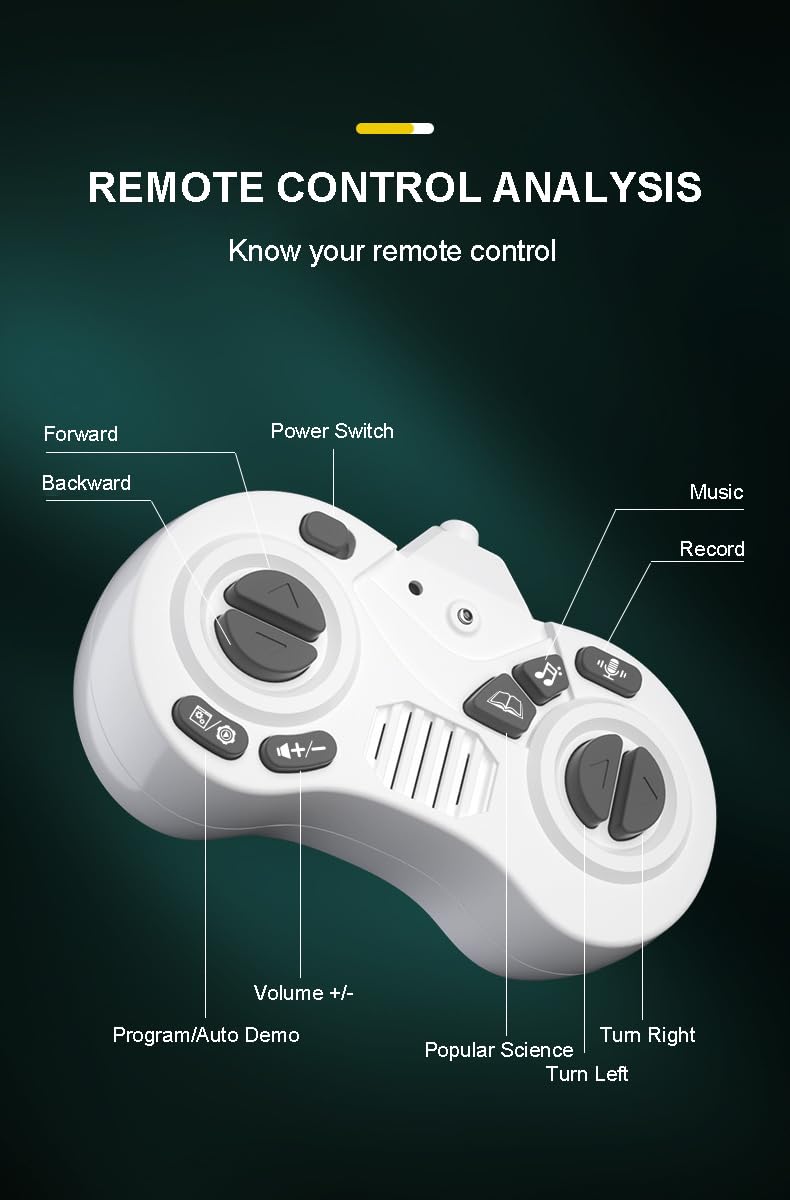Gadgets' Kids Programmable Gesture Sensing RC Toy Robots: The Future of Play and Learning