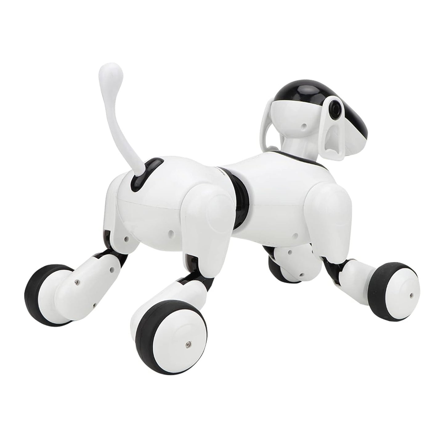 Electric Robot Toy,Durable Plastic Dog Robot Toy With Touch Voice Function Gifts For Children Early Education Toy - White