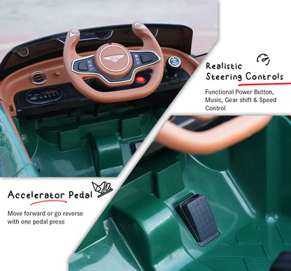 Formula Fun BENTLEY EXP12 TOY CAR (Green), 3Y+