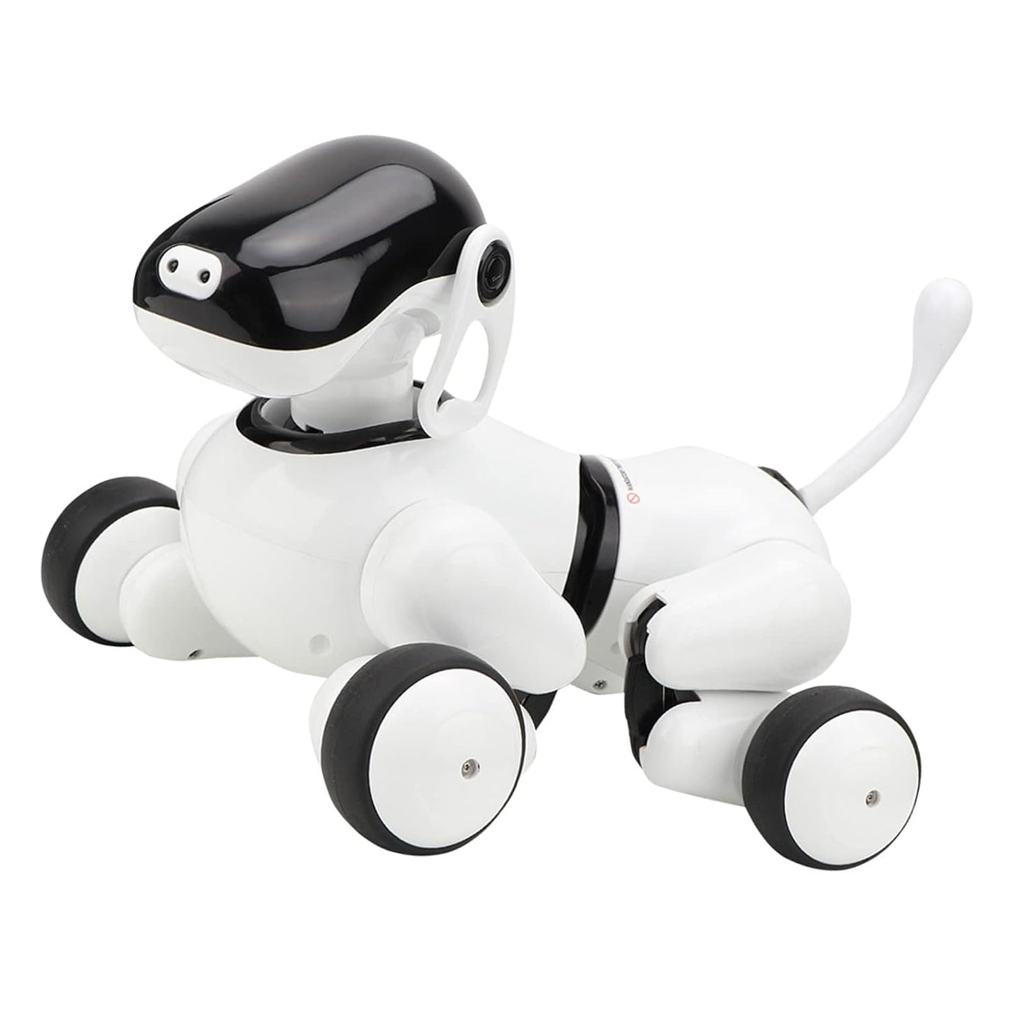 Electric Robot Toy,Durable Plastic Dog Robot Toy With Touch Voice Function Gifts For Children Early Education Toy - White