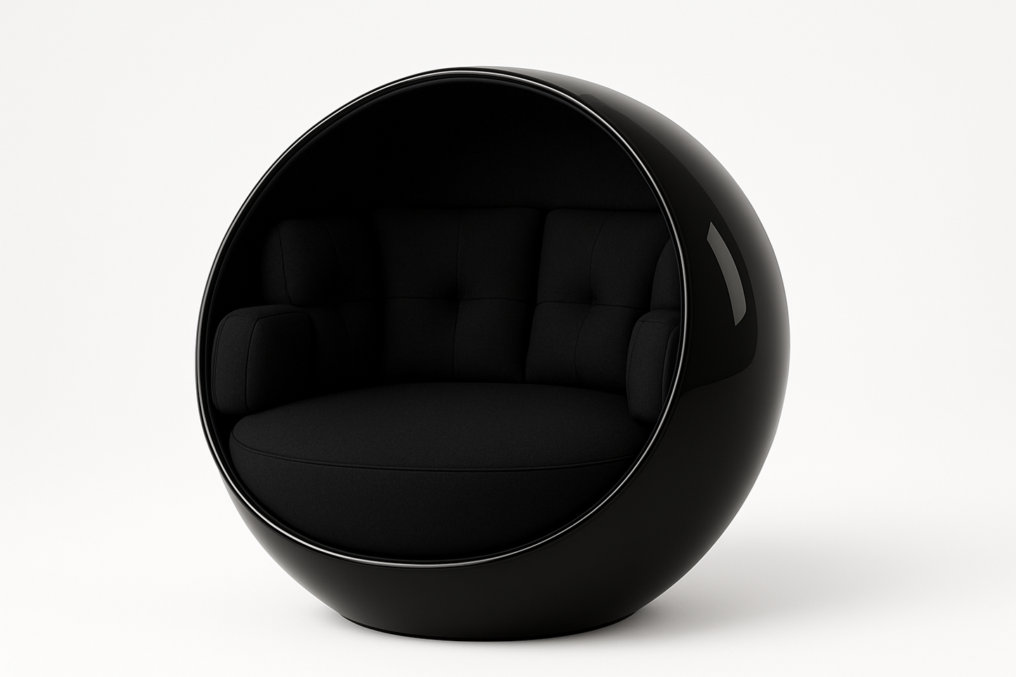 Black Ball Chair
