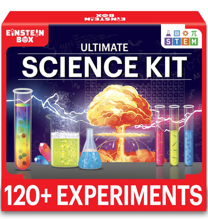 Combo of 2 | Einstein Box Ultimate Science Experiment Kit for Boys & Girls Ages 8-14 | Birthday Gifts Ideas for Kids | STEM Learning Educational Toys & STEM Toys for 8-14 Year Olds | Experiment Kit