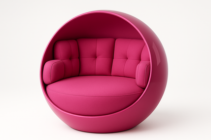 Pink Ball Chair