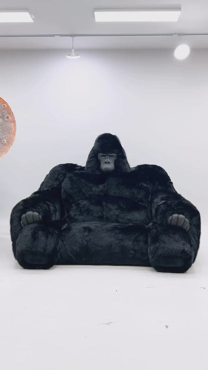 Giant Gorilla Chair - Life-Size Luxury Statement Furniture