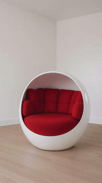 Modern Spherical Ball Chair - Premium Comfort Lounge Chair