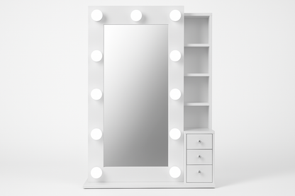 Professional vanity mirror shot