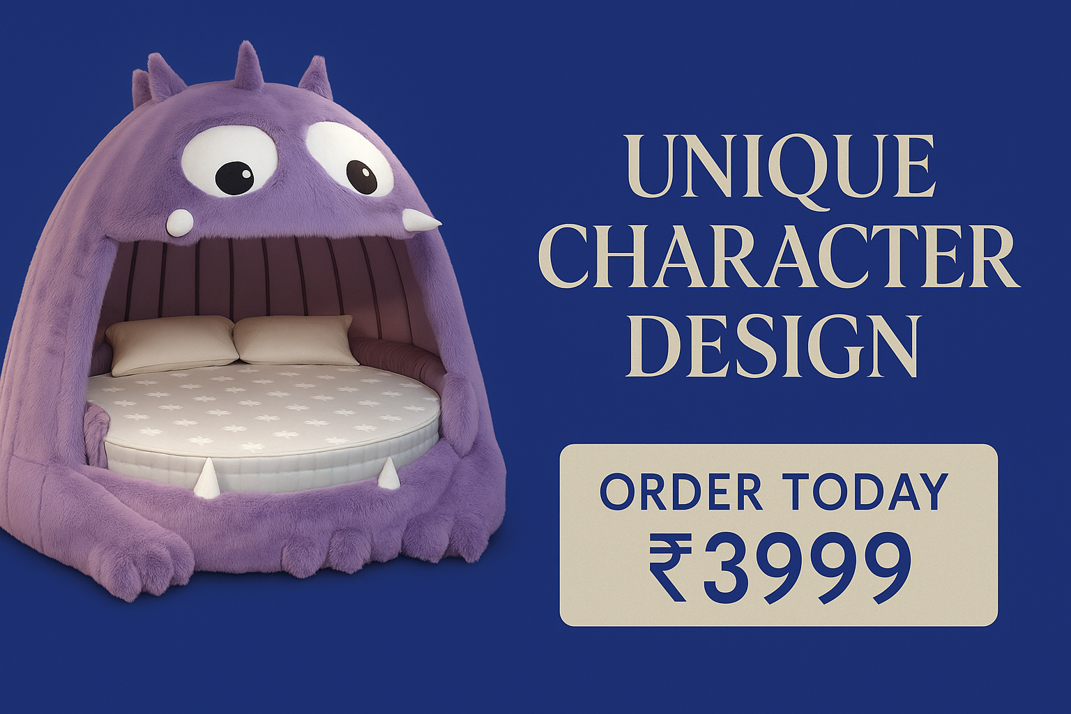 Royal blue and platinum banner