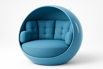 Sky Blue Ball Chair