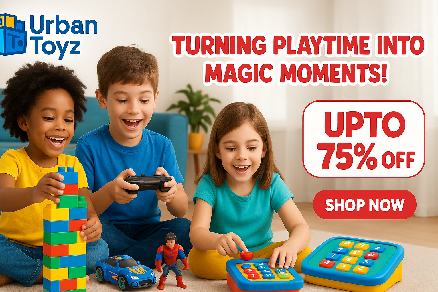 Urban Toyz Promotional Banner