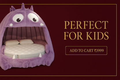 Wine red and gold banner