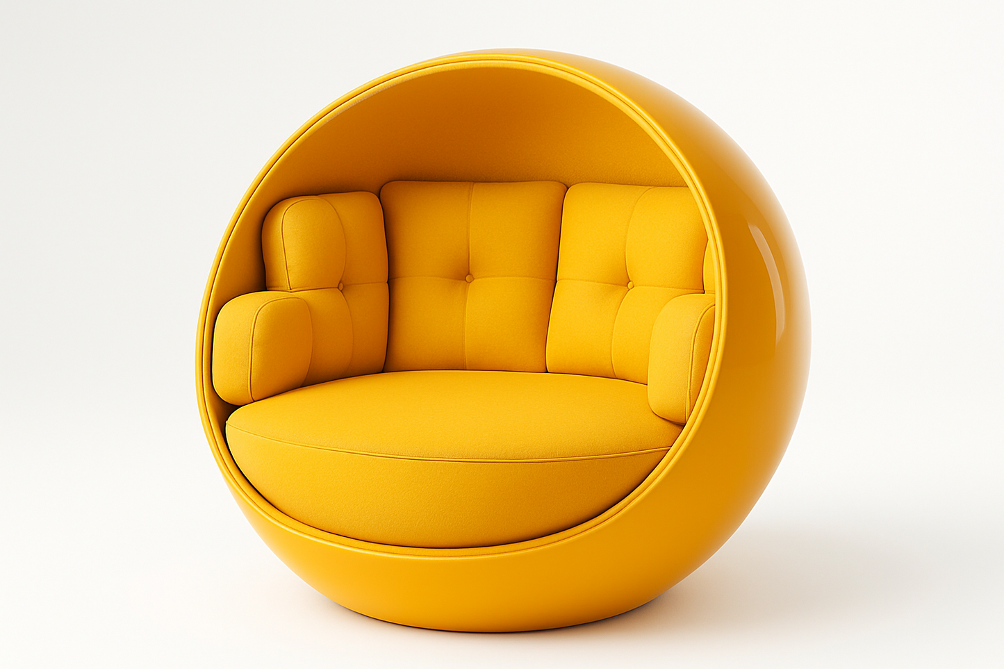 Yellow Ball Chair
